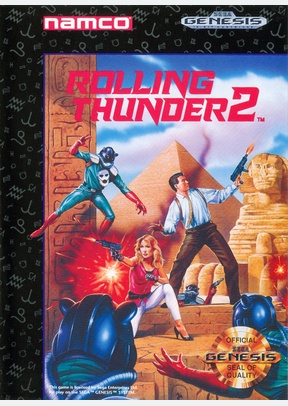 ROLLING THUNDER 2 - Sega Genesis