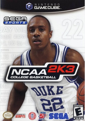 NCAA BASKETBALL 2K3 - GameCube