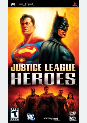 JUSTICE LEAGUE HEROES - PSP