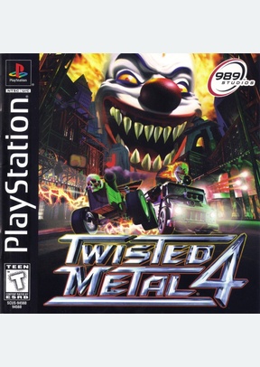 TWISTED METAL 4 - Playstation (PS1)