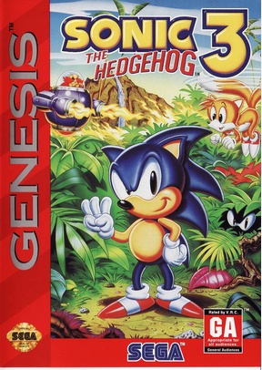 SONIC THE HEDGEHOG 3 - Sega Genesis