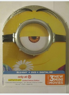 MINIONS (STEELBOOK/BR/DVD)