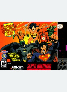 JUSTICE LEAGUE:TASK FORCE - Super Nintendo