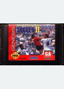 WORLD CHAMPIONSHIP SOCCER II - Sega Genesis
