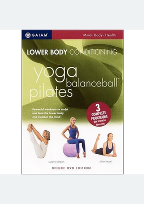 Lower Body Cond Yoga Pilates And Balance Ball