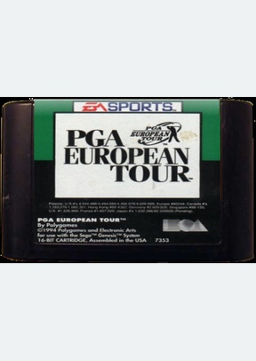 PGA EUROPEAN TOUR - Sega Genesis