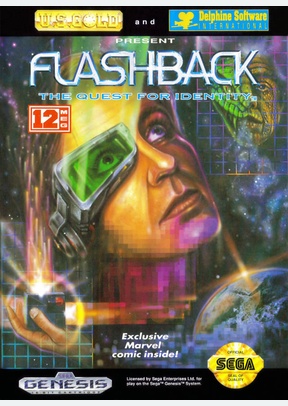 FLASHBACK:QUEST FOR - Sega Genesis