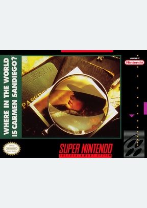 WHERE IN THE WORLD IS CARMEN - Super Nintendo