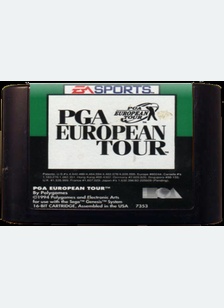 PGA EUROPEAN TOUR - Sega Genesis