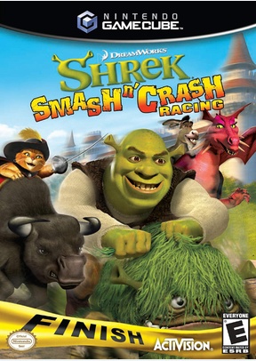 SHREK:SMASH N CRASH RACING - GameCube