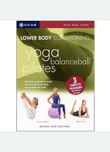 Lower Body Cond Yoga Pilates And Balance Ball