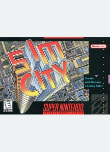 SIM CITY - Super Nintendo