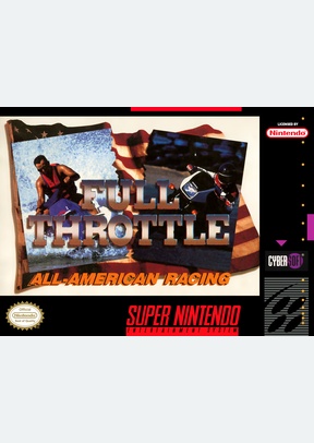 FULL THROTTLE RACING - Super Nintendo