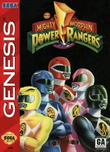 MIGHTY MORPHIN POWER RANGERS - Sega Genesis