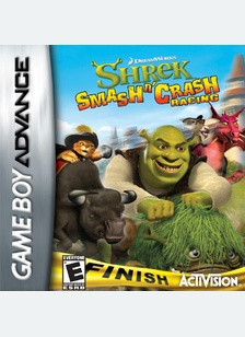 SHREK:SMASH N CRASH RACING - Game Boy Advanced