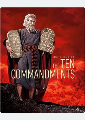 TEN COMMANDMENTS (STEELBOOK/4K