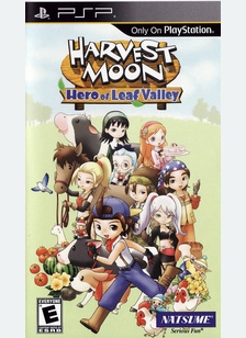 HARVEST MOON:HERO OF LEAF VALL - PSP
