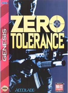 ZERO TOLERANCE - Sega Genesis
