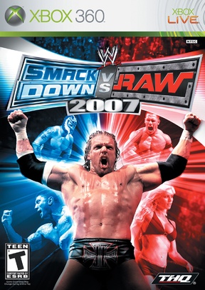 WWE:SMACKDOWN VS RAW 07 - Xbox 360