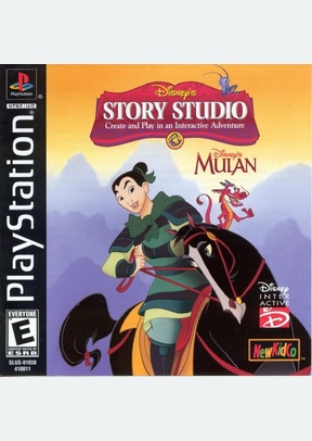 MULAN:STORY STUDIO - Playstation (PS1)