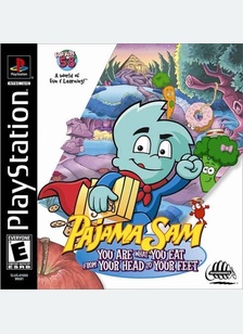 PAJAMA SAM:YOU ARE WHAT YOU - Playstation (PS1)