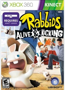 RAVING RABBIDS:ALIVE & KICKING - Xbox 360