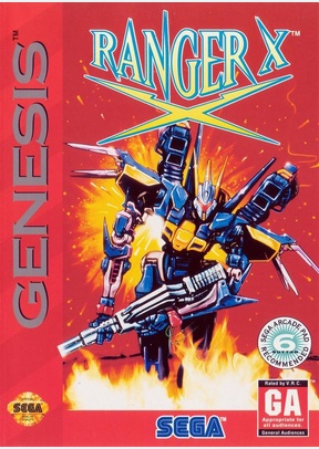 RANGER X - Sega Genesis