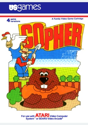 GOPHER - Atari 2600