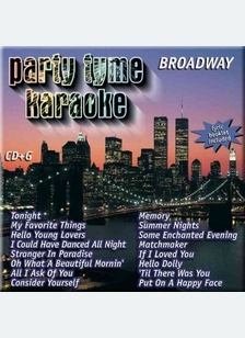 Party Tyme Karaoke - Broadway (16-song CD+G)