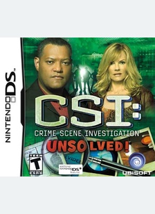 CSI: Unsolved - Nintendo DS