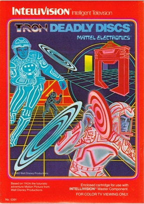 TRON DEADLY DISCS - Intellivision