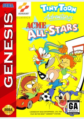 TINY TOONS:ACME ALL STARS - Sega Genesis
