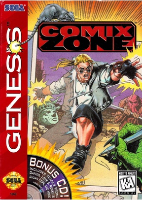 COMIX ZONE - Sega Genesis