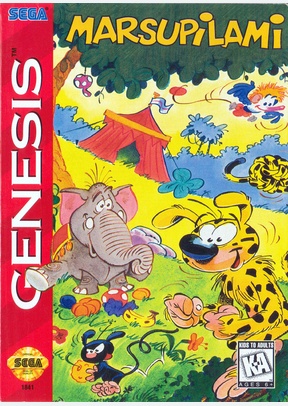 MARSUPILAMI - Sega Genesis