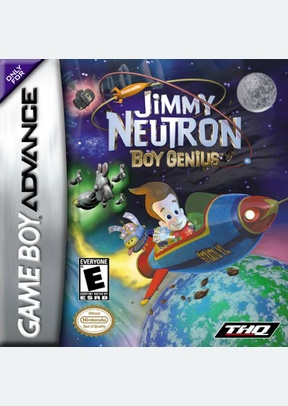 JIMMY NEUTRON:BOY GENIUS - Game Boy Advanced