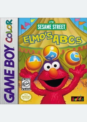 SESAME STREET:ELMOS ABCS - Game Boy Color