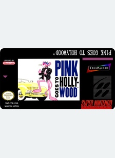 PINK GOES TO HOLLYWOOD - Super Nintendo