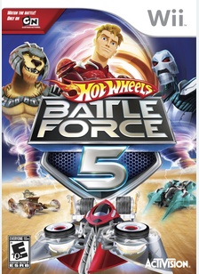 HOT WHEELS:BATTLE FORCE 5 - Nintendo Wii