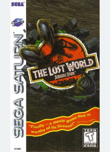 LOST WORLD:JURASSIC PARK - Sega Saturn