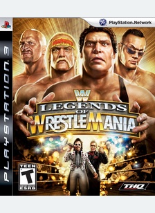 WWE:LEGENDS OF WRESTLEMANIA - Playstation 3