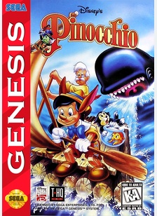 PINOCCHIO - Sega Genesis