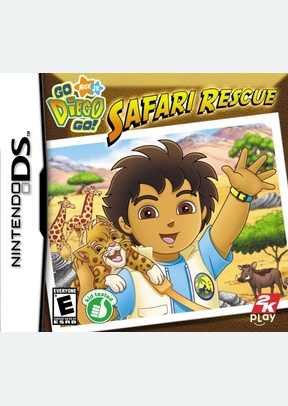 GO DIEGO GO:SAFARI RESCUE - Nintendo DS