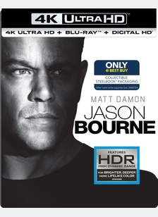 JASON BOURNE (STEELBOOK/4K/BR)