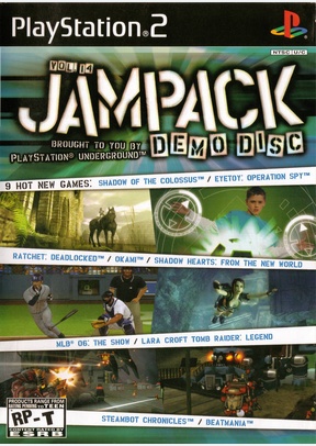 JAM PACK:V014 DEMO DISC - Playstation 2