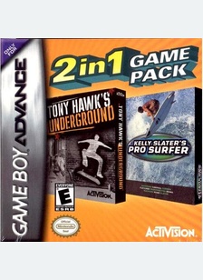 TONY HAWK/KELLY SLATER - Game Boy Advanced