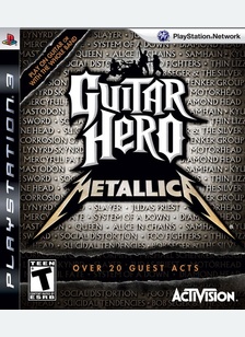 GUITAR HERO:METALLICA (GAME) - Playstation 3