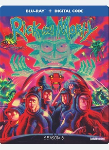 RICK & MORTY:S5 (STEELBOOK/BR)