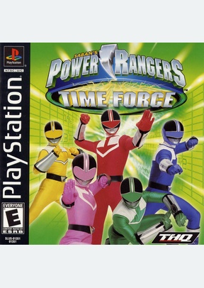 POWER RANGERS:TIME FORCE - Playstation (PS1)