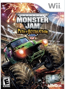 MONSTER JAM:PATH OF DESTRUCTIO - Nintendo Wii