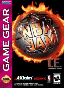 NBA JAM:TOURNAMENT ED - Sega Game Gear